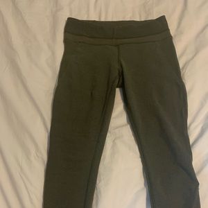 Lululemon army green leggings